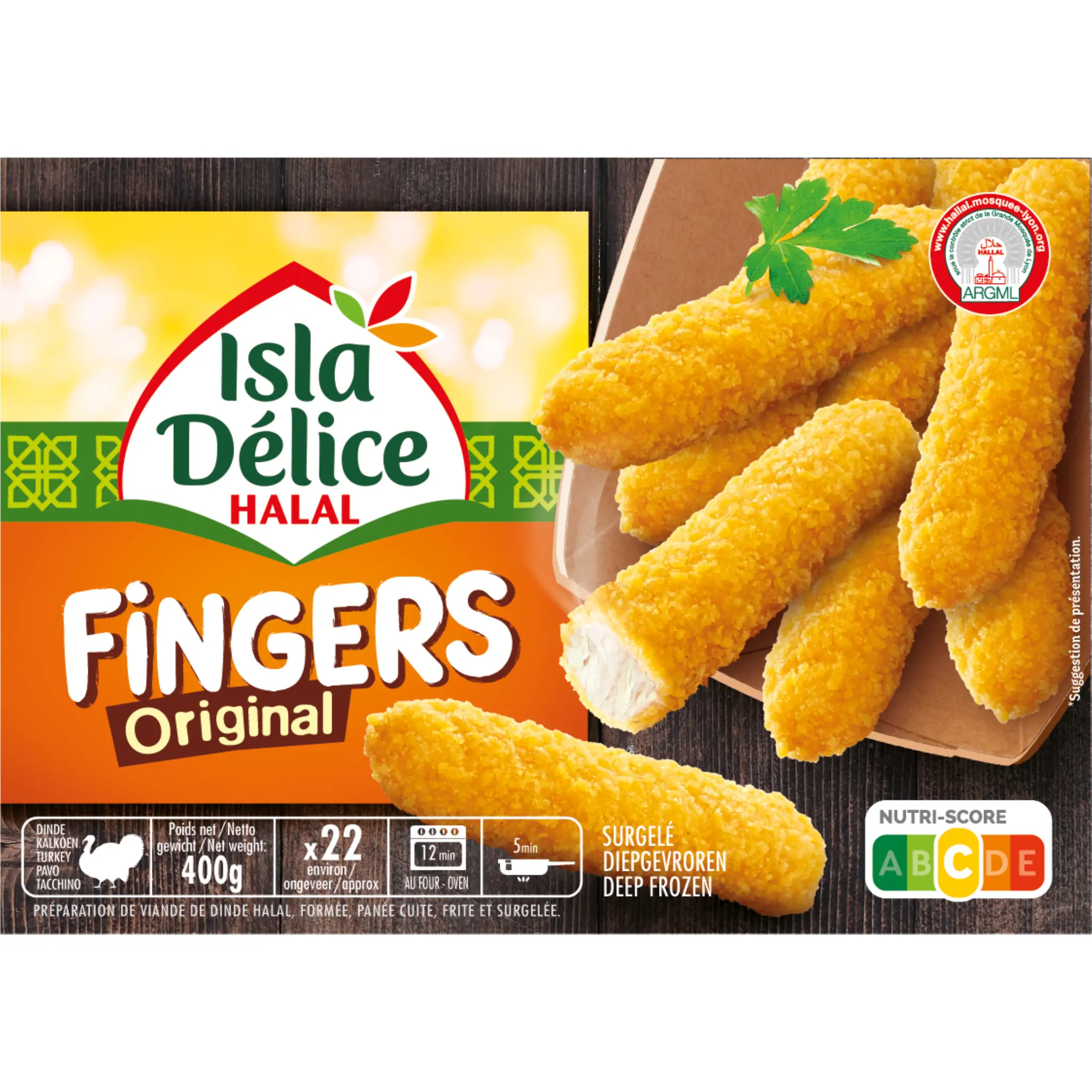 ISLA DELICE Fingers croustillant halal