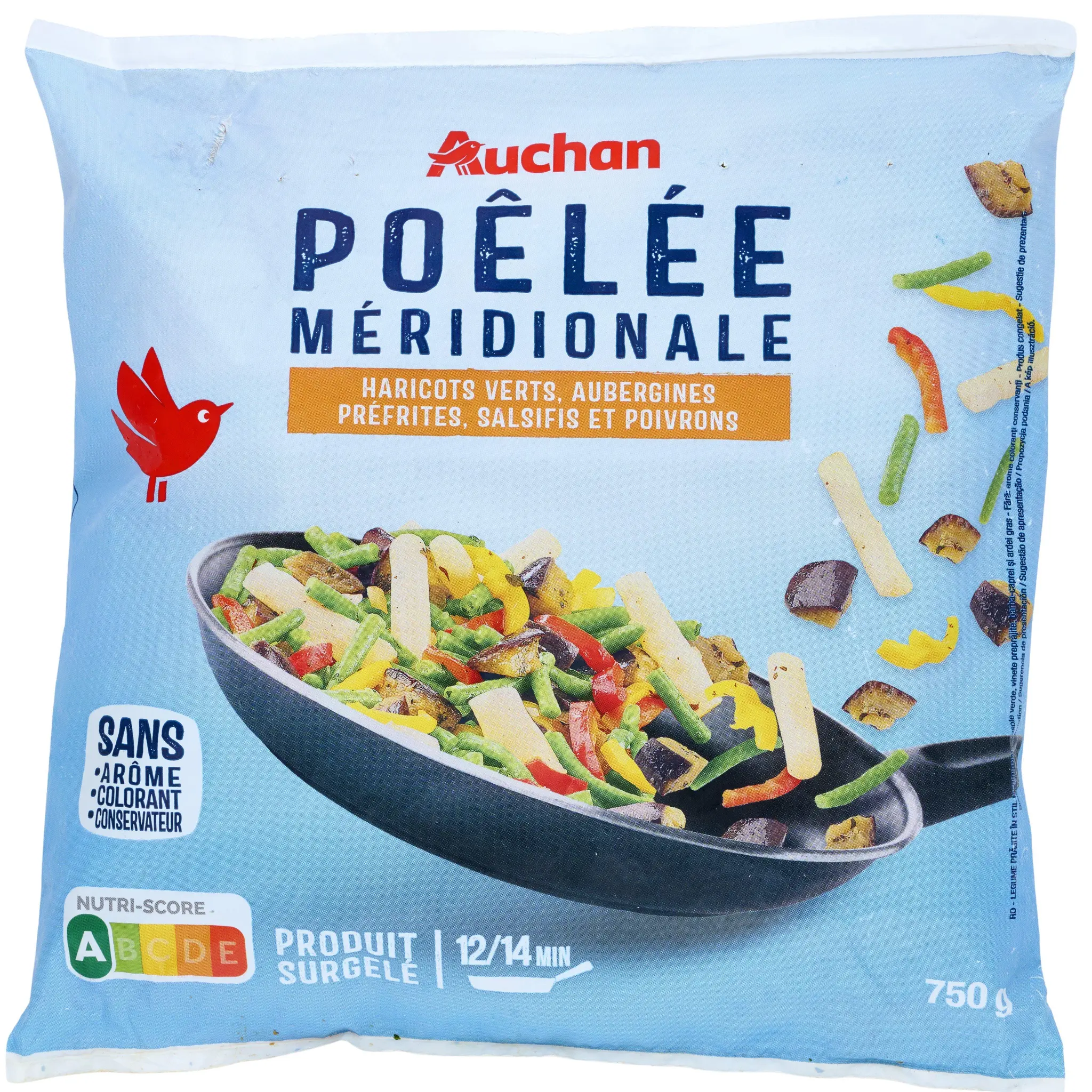 AUCHAN Poêlée méridionale