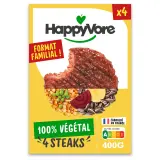HAPPYVORE Steak végétal gourmand