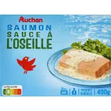 AUCHAN Saumon sauce à l'oseille