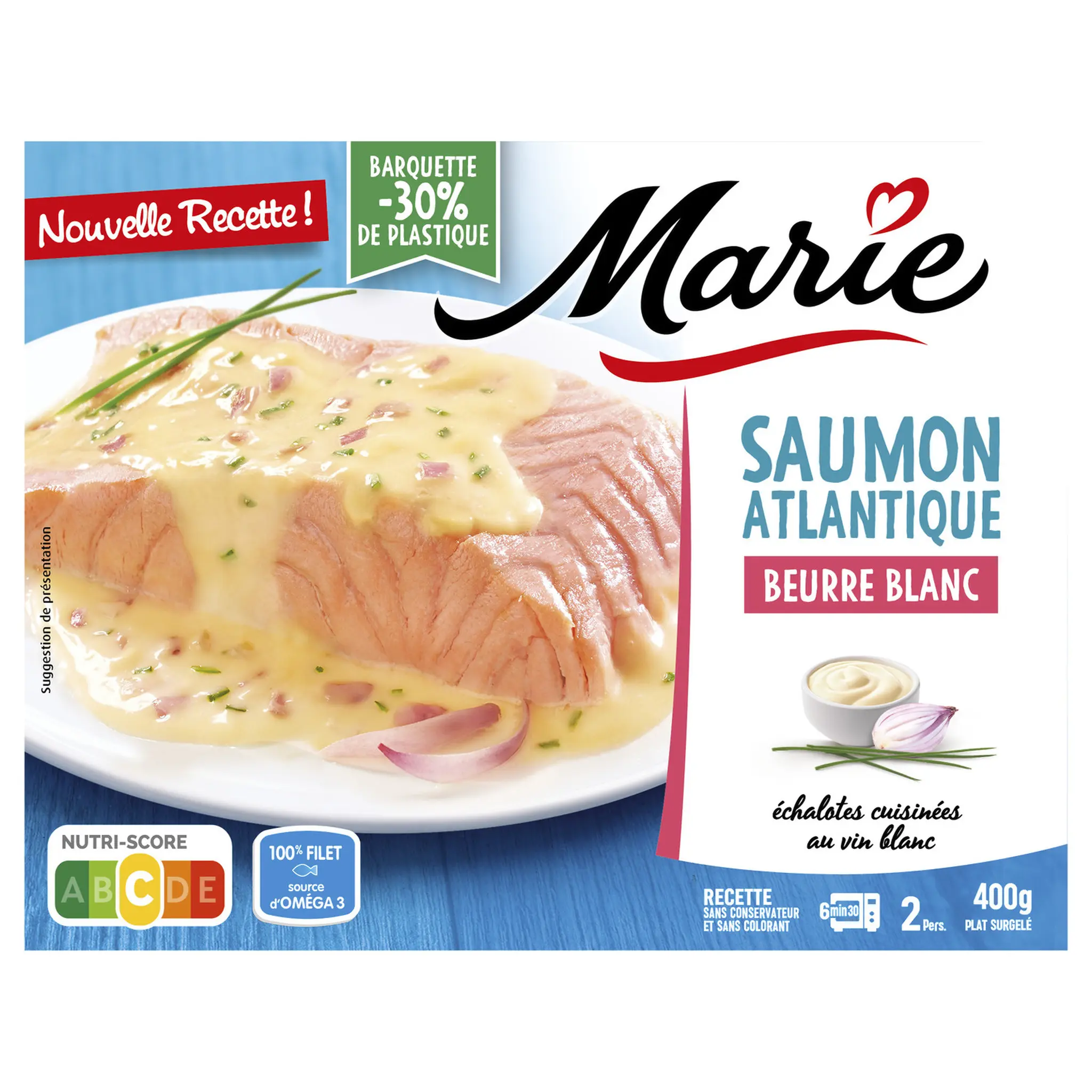 MARIE Saumon beurre blanc