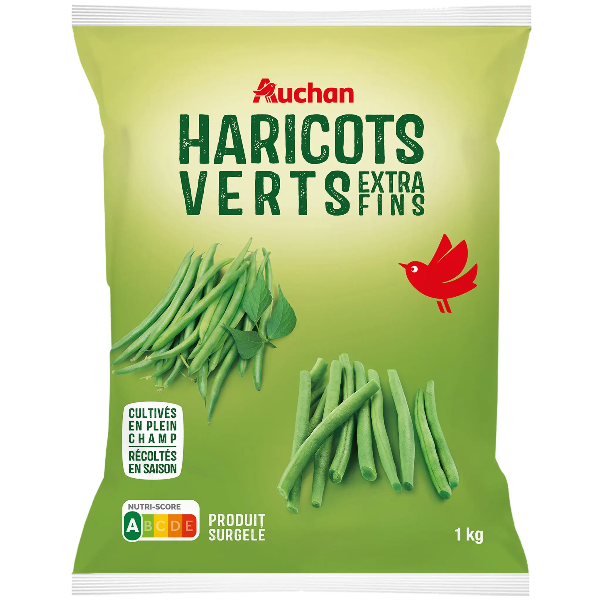 AUCHAN Haricots verts extra-fins