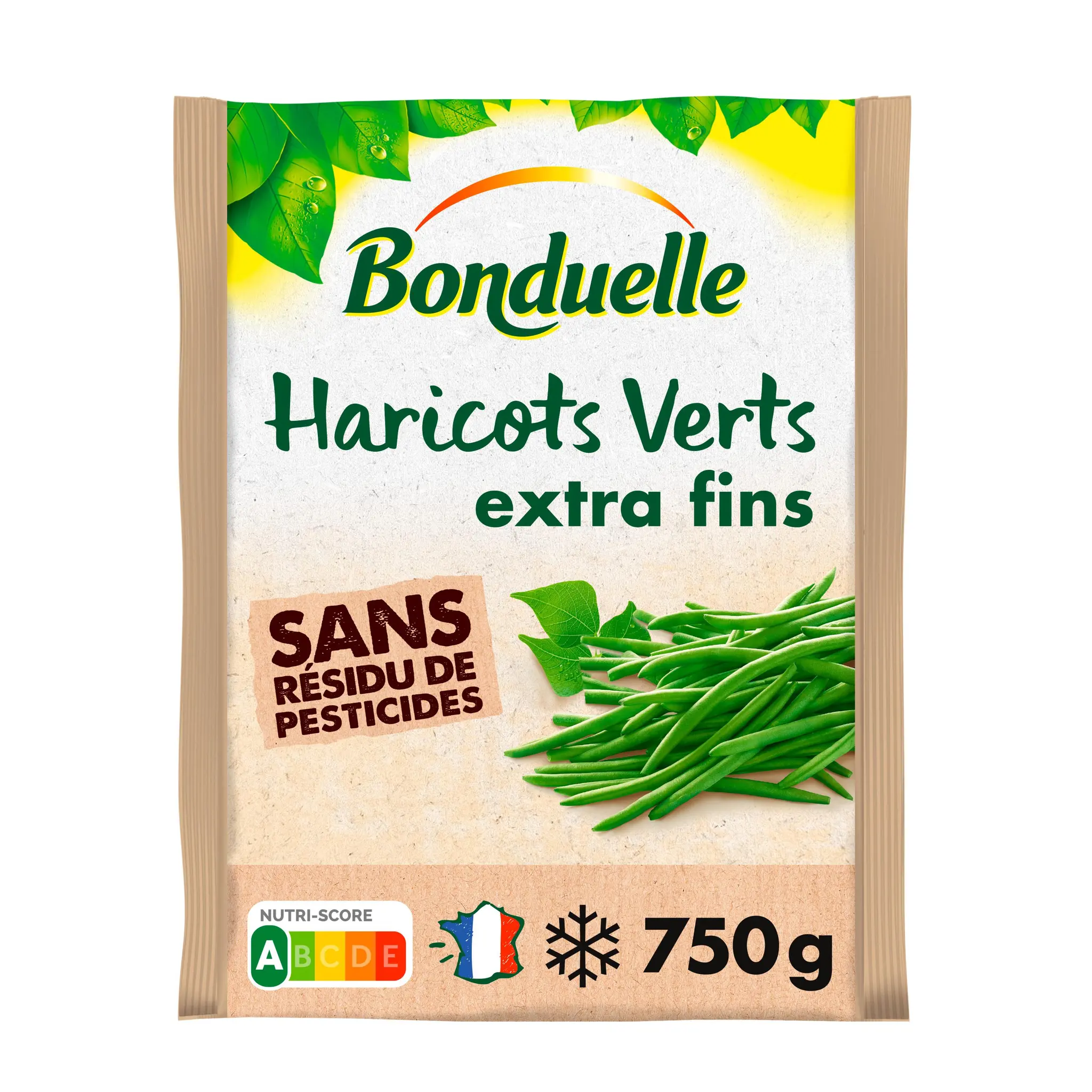 BONDUELLE Haricot vert extra-fin sans résidu de pesticides