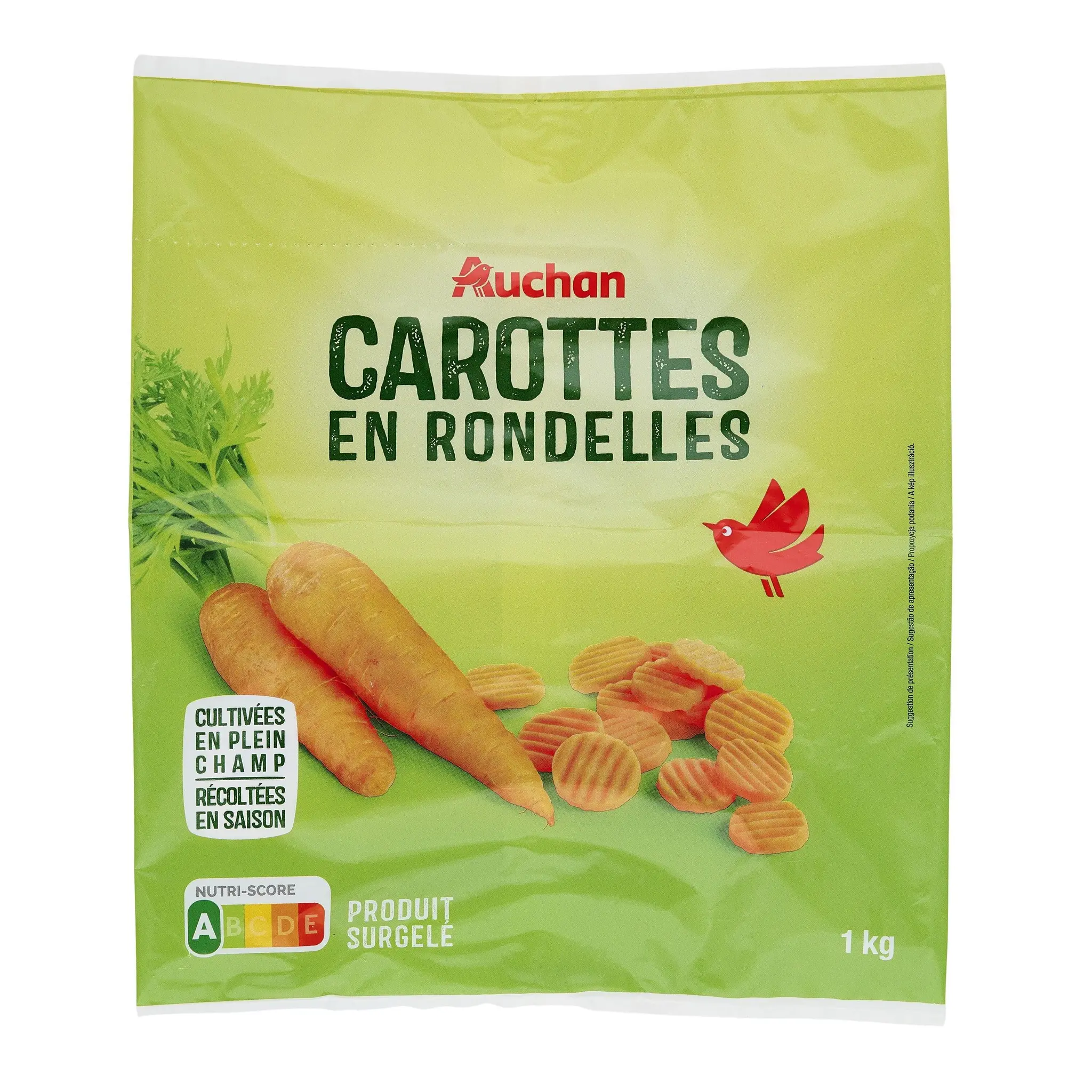 AUCHAN Carottes en rondelles