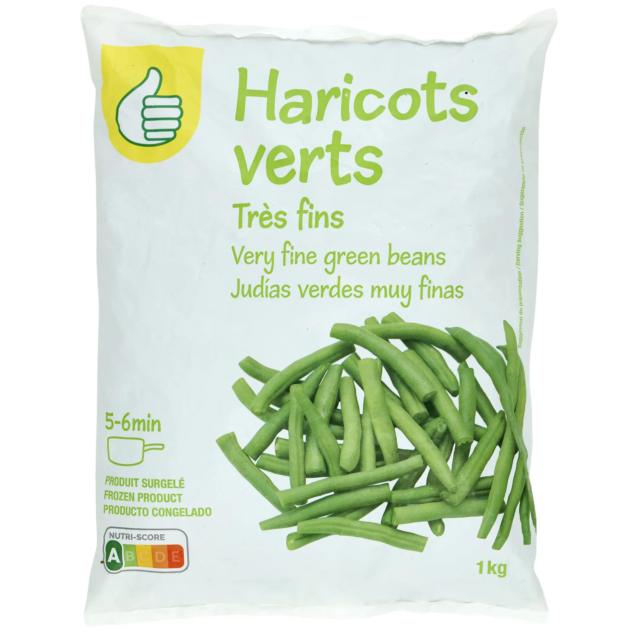 POUCE Haricots verts très fins
