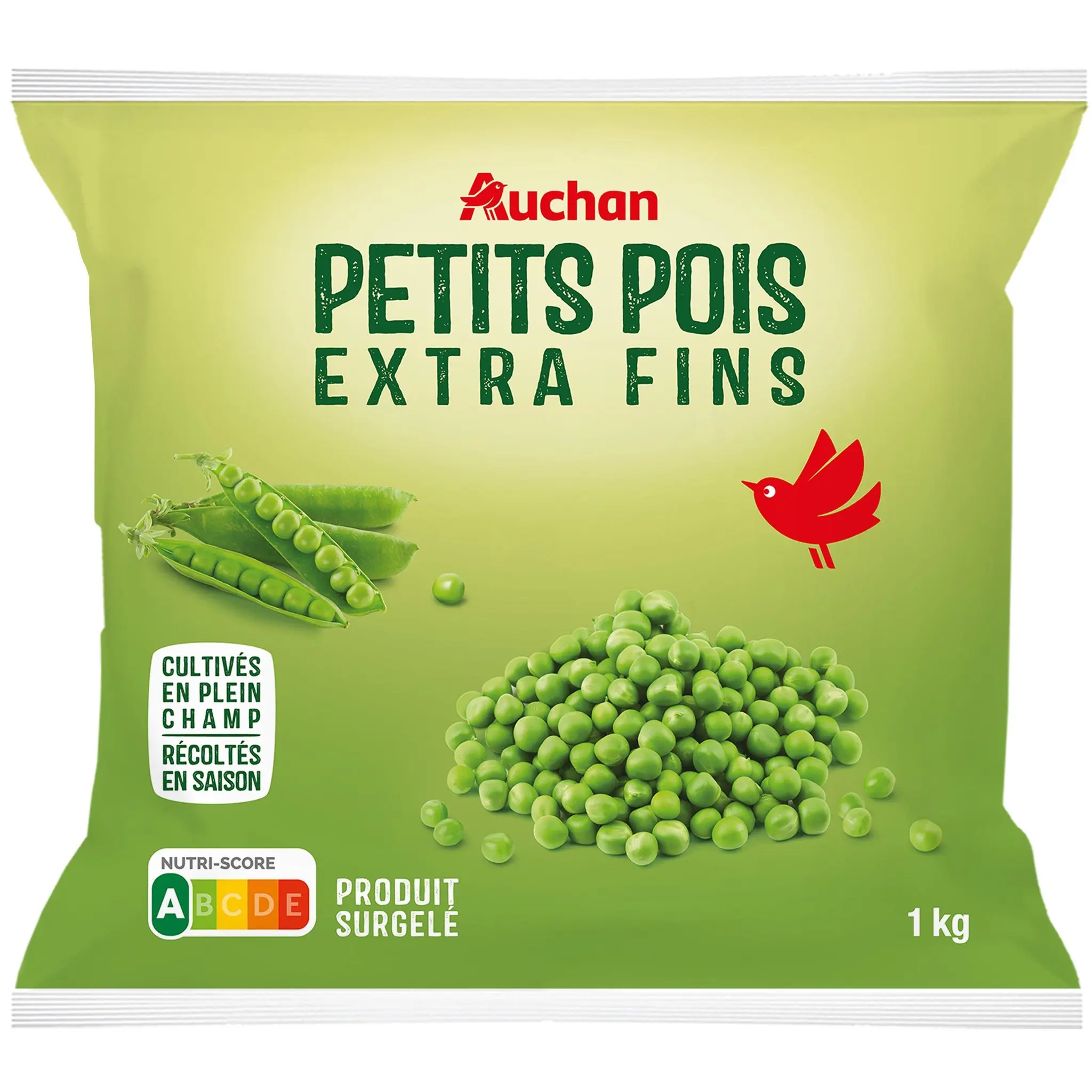 AUCHAN Petits pois extra fins