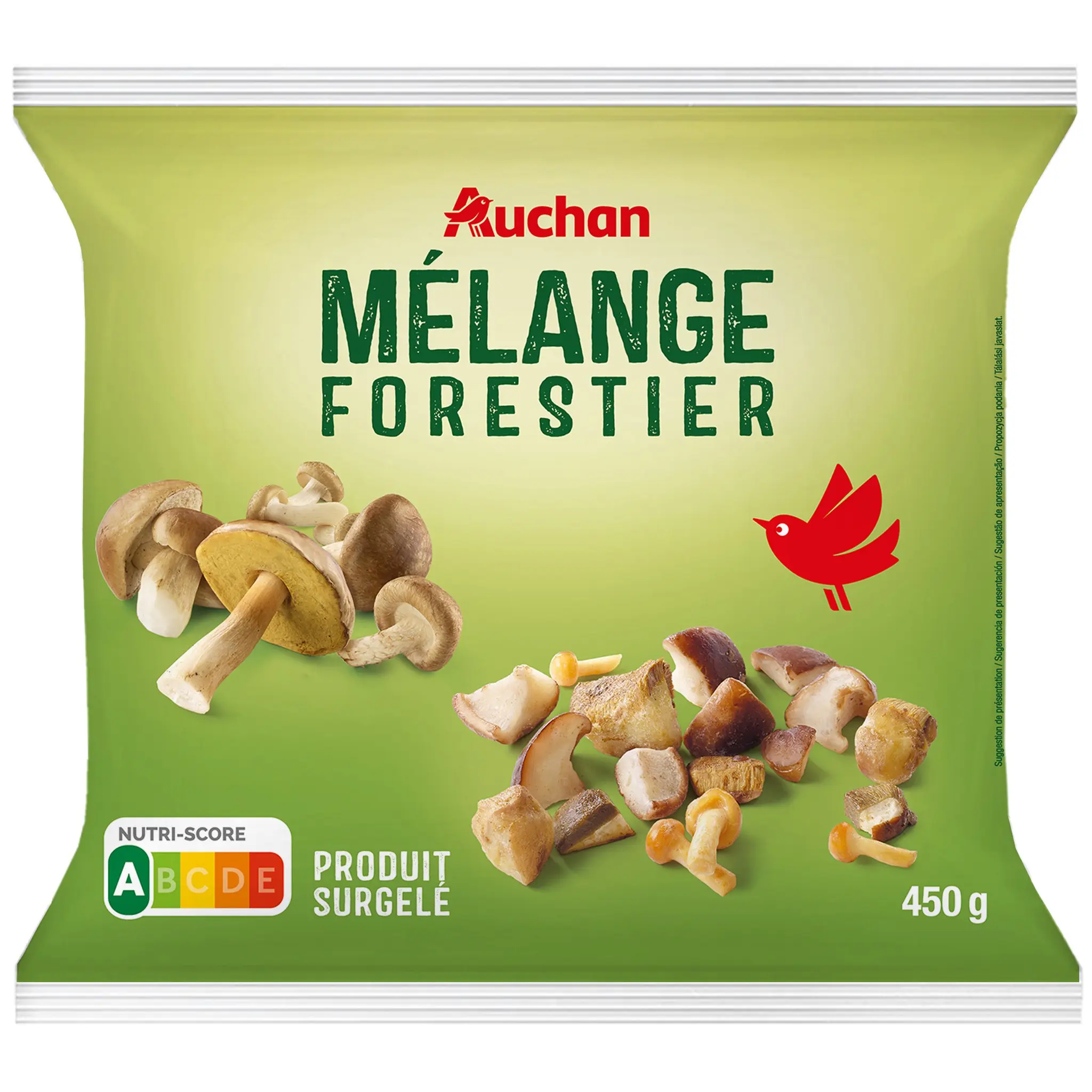 AUCHAN Mélange de champignons forestiers