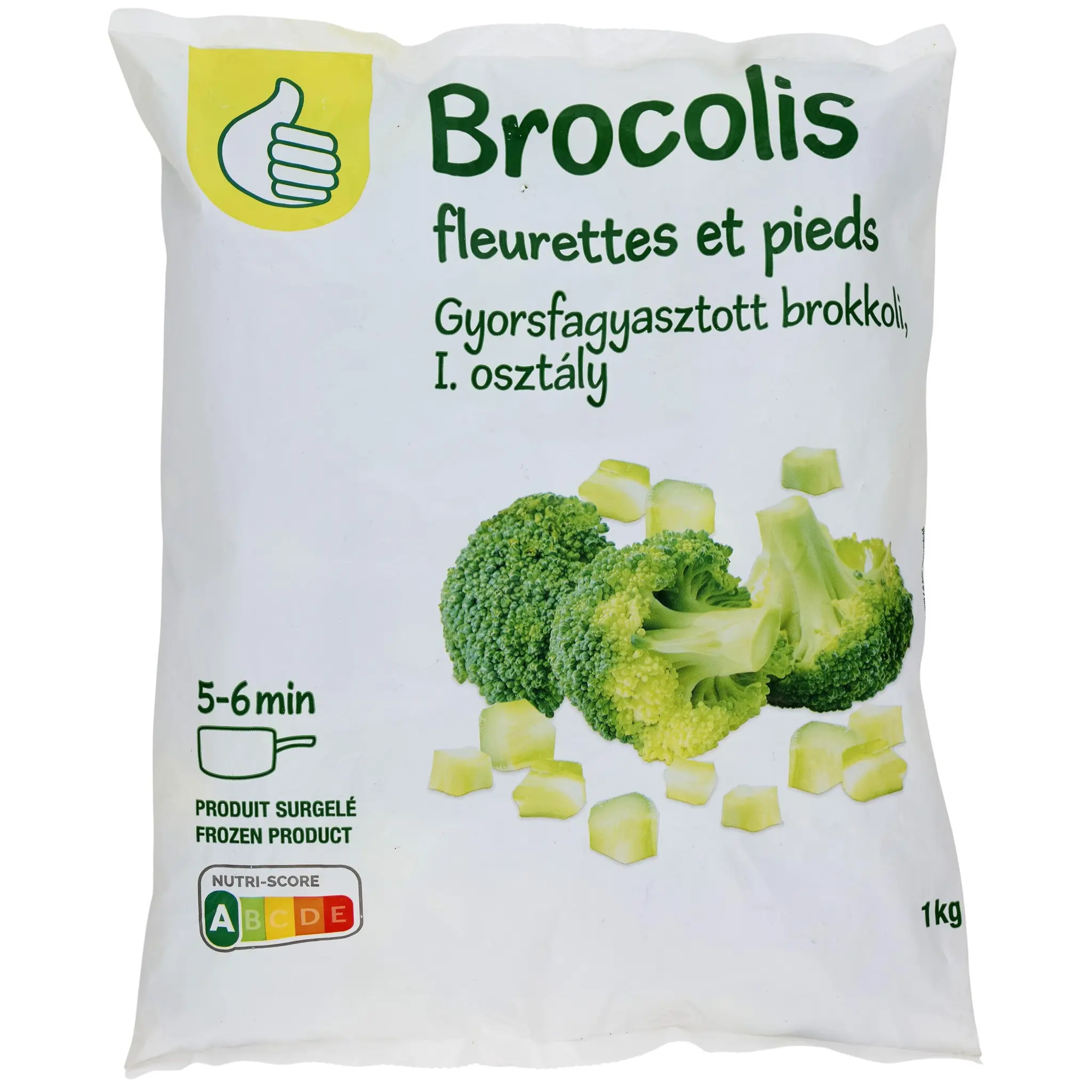 POUCE Brocoli fleurette et pied