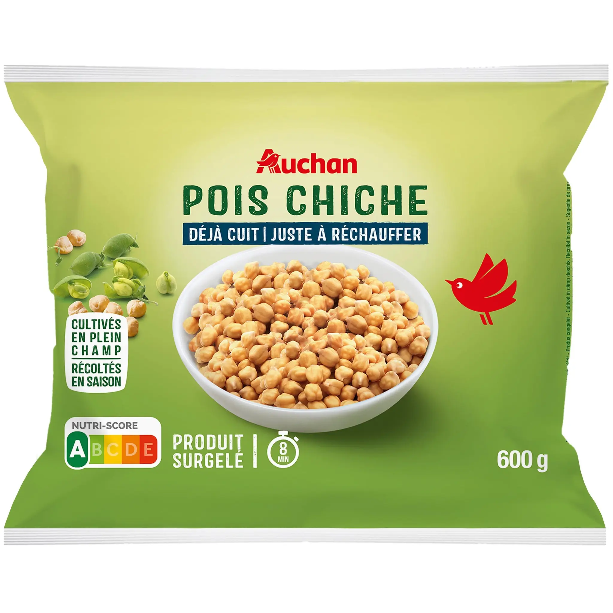 AUCHAN Déjà cuit - Pois chiche