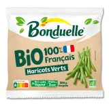 BONDUELLE Haricots verts bio pré cuit à la vapeur