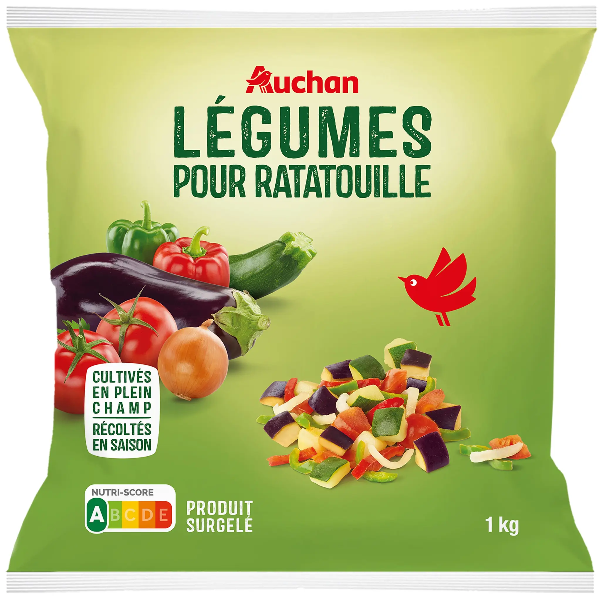 AUCHAN Légumes pour ratatouille