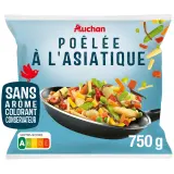 AUCHAN Poêlés de légumes à l'asiatique