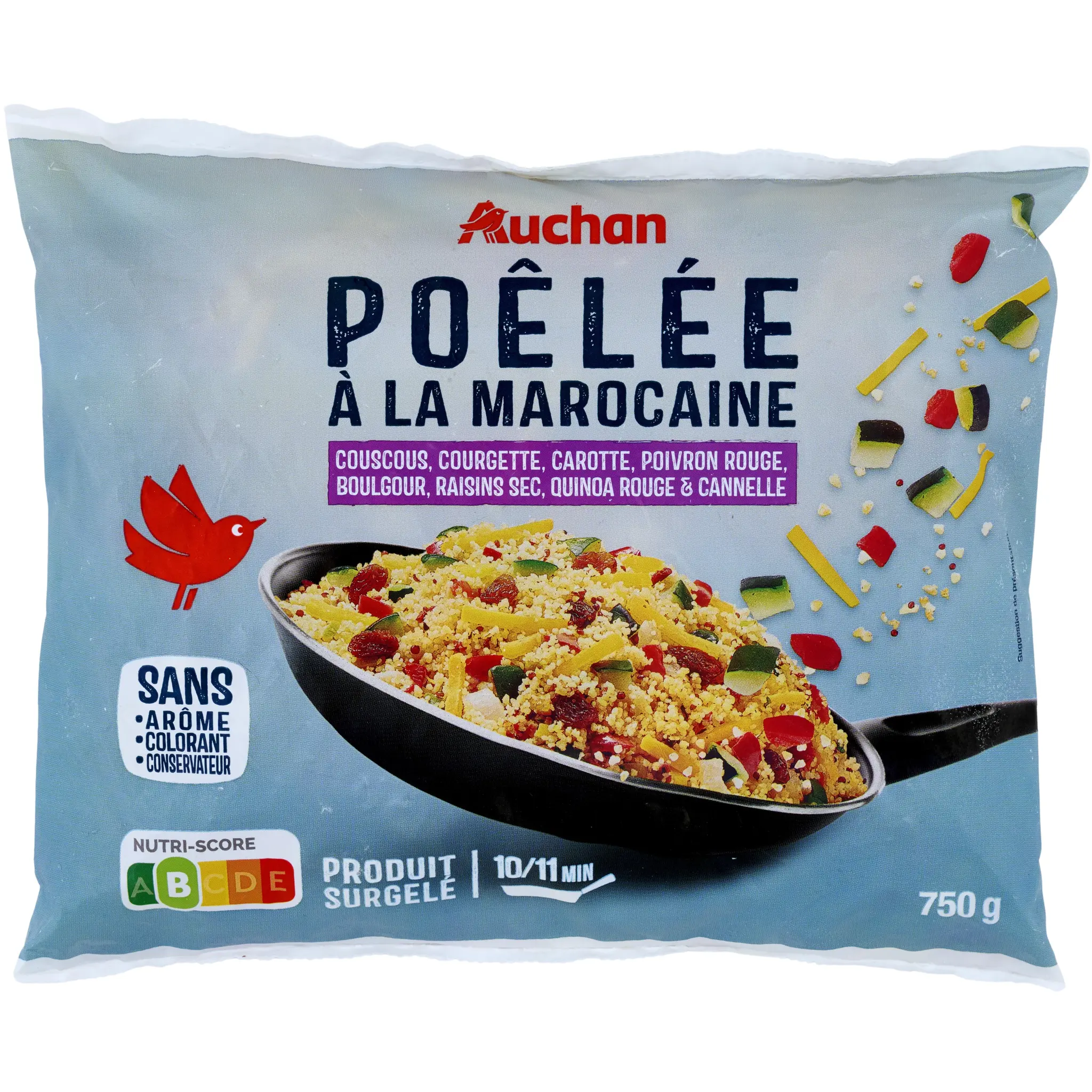 AUCHAN Poêlée à la marocaine