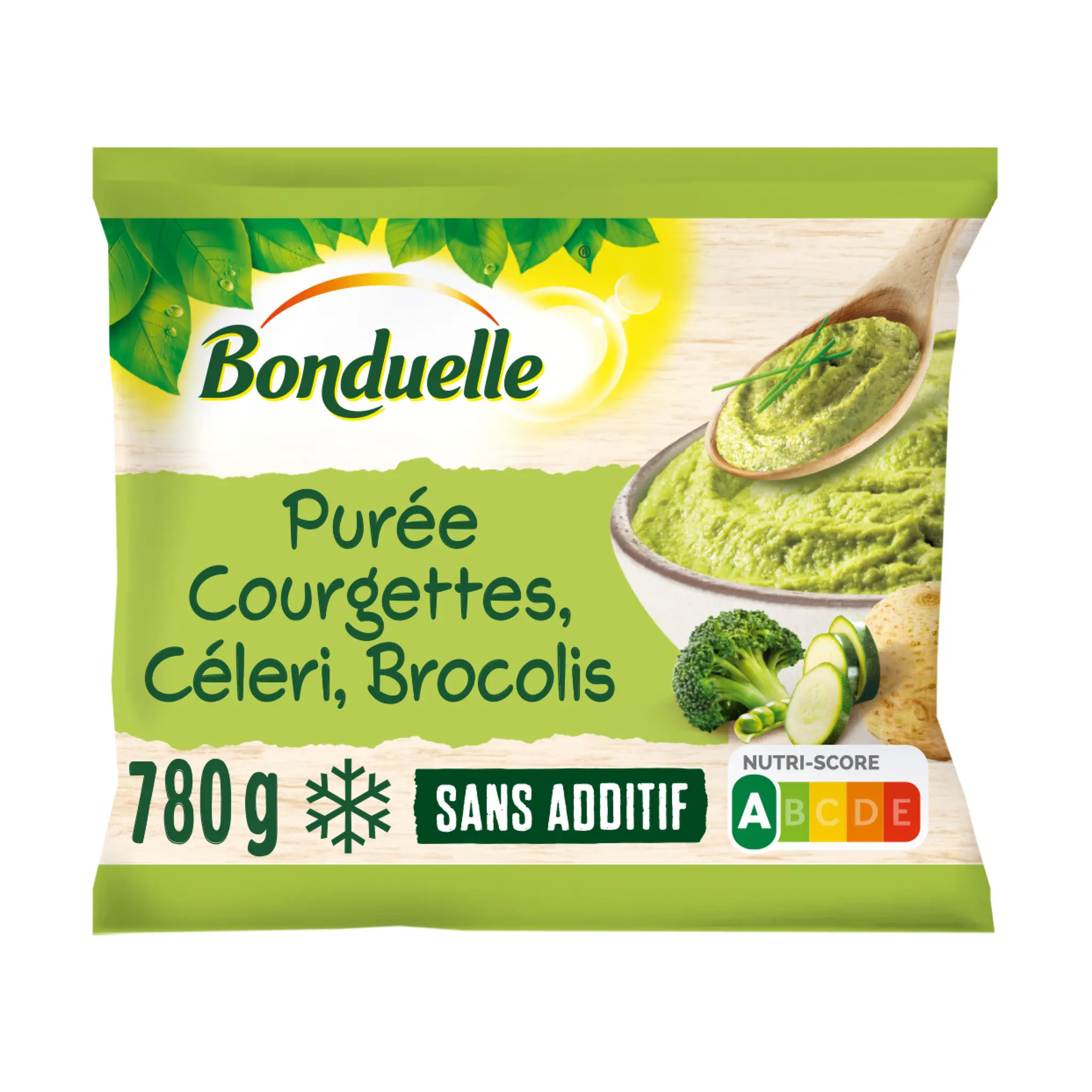 BONDUELLE Purée courgette céleri brocolis