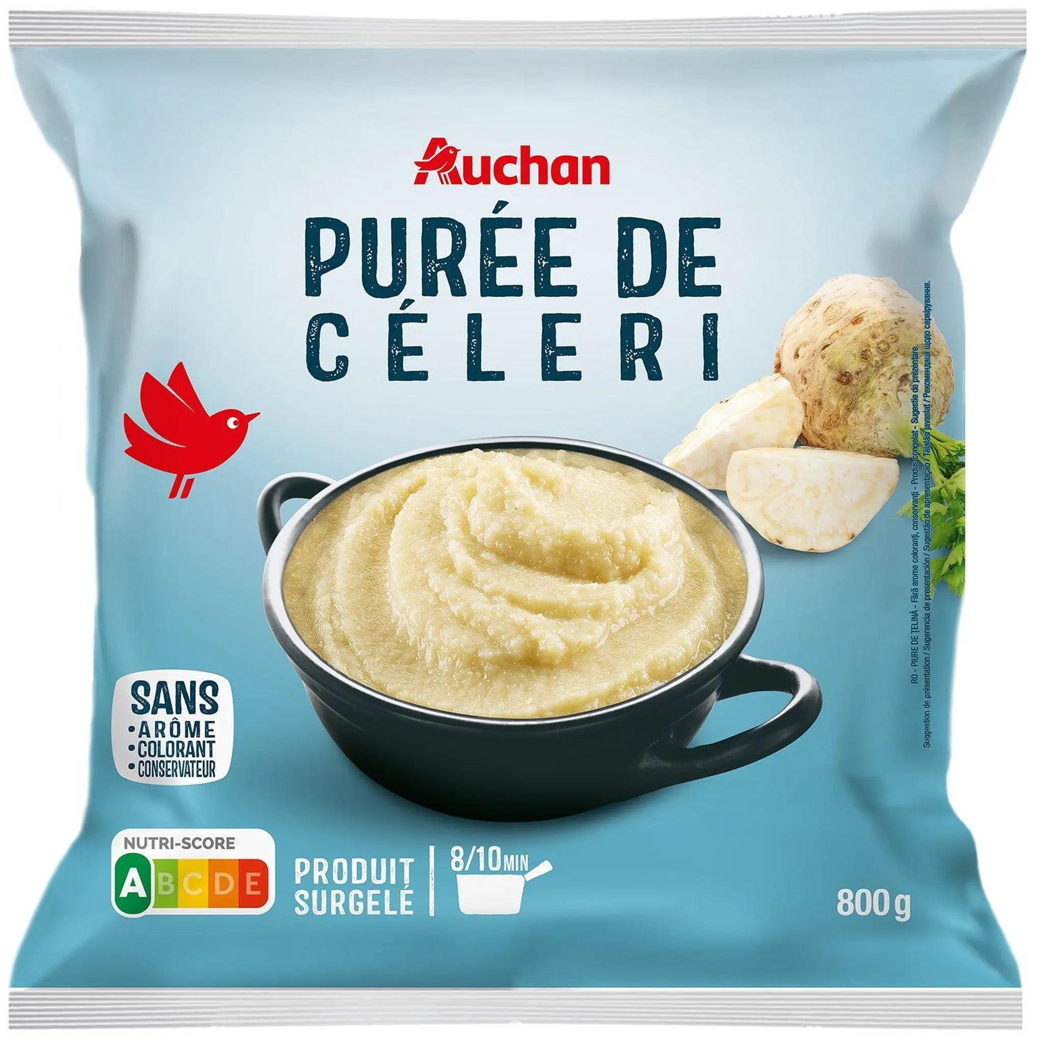 AUCHAN Purée de céleri