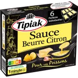 TIPIAK Sauce beurre citron pour poissons