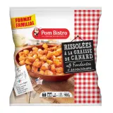 POM BISTRO Pommes de terre rissolées cuisinées à la graisse de canard - four