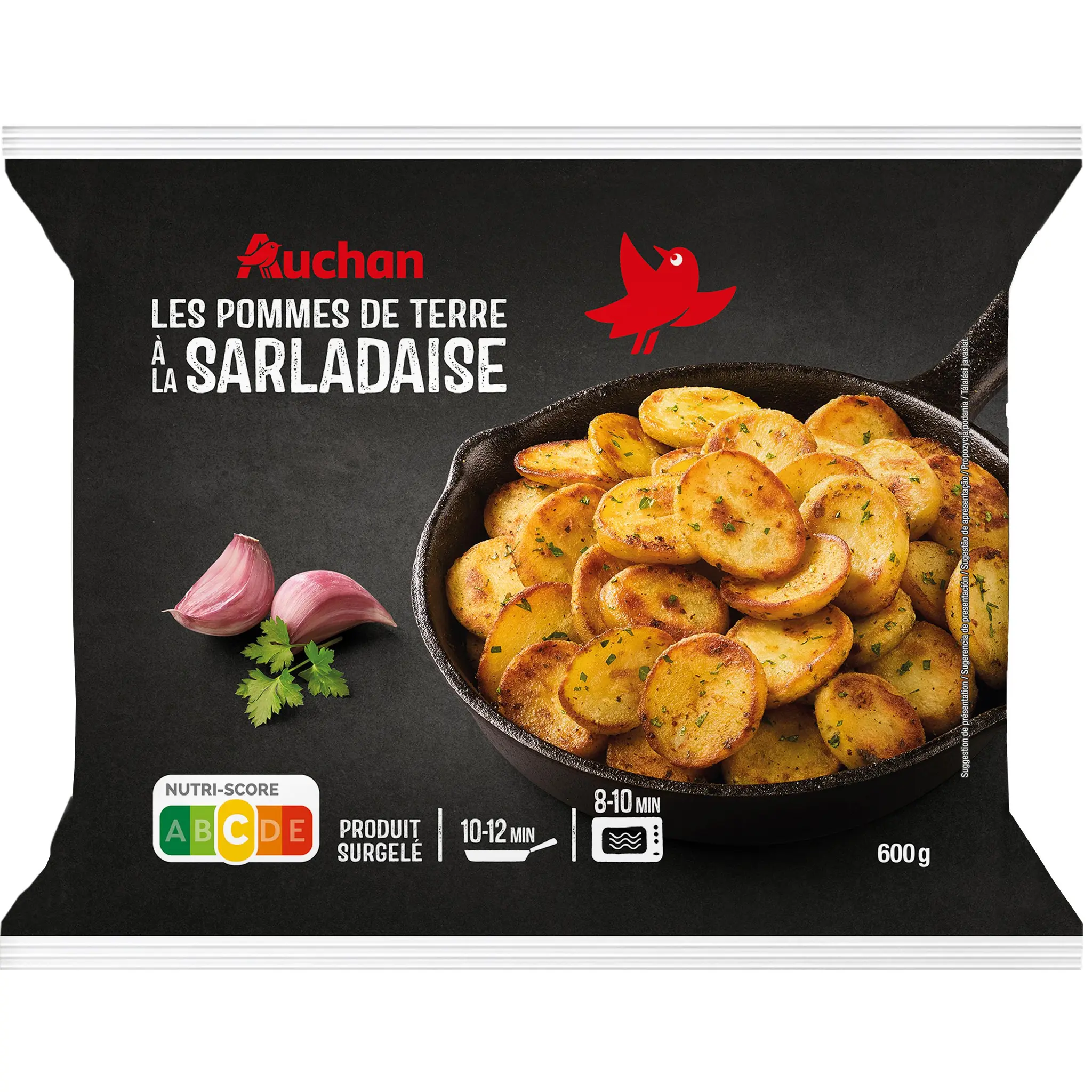 AUCHAN Pommes de terre sautées à la sarladaise
