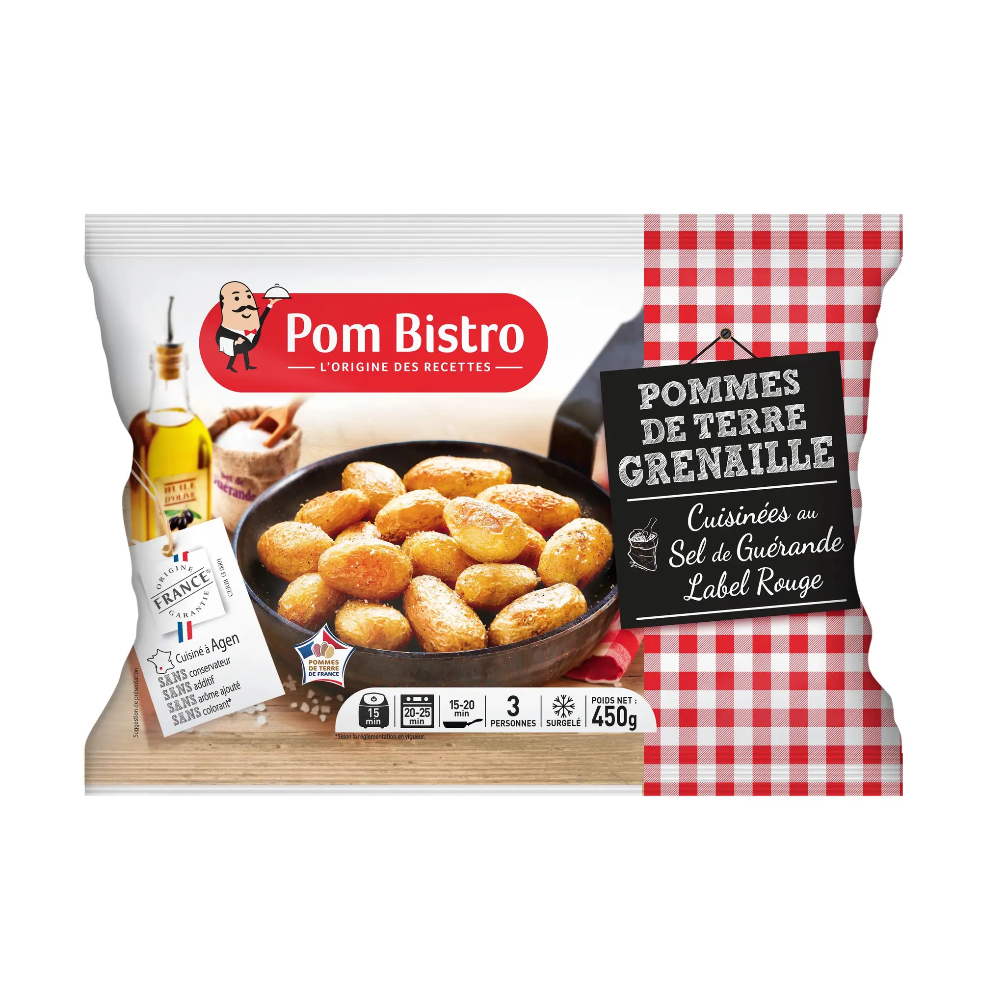 POM BISTRO Poêlée de pommes de terre grenaille à l'huile d'olive