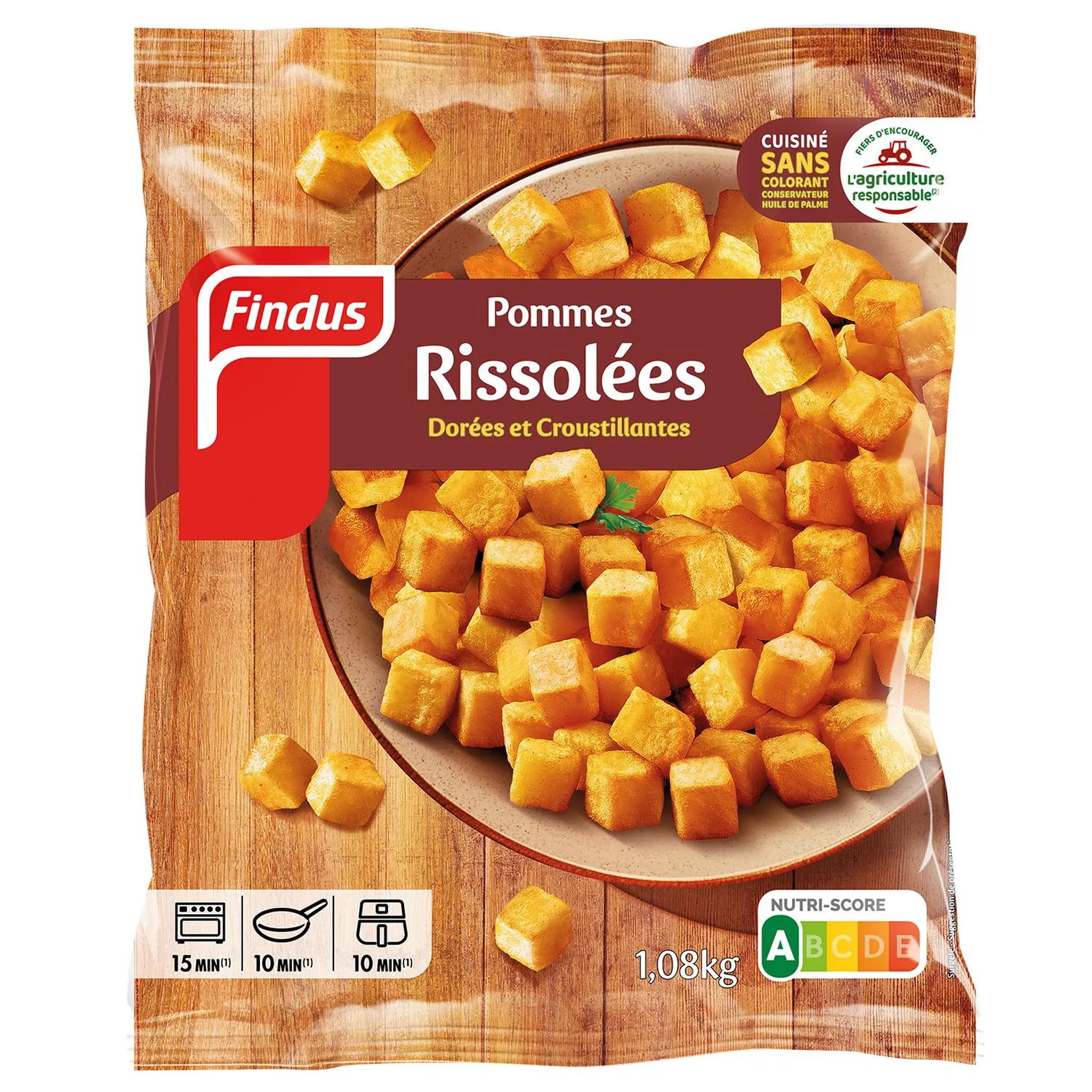 FINDUS Pommes de terre rissolées