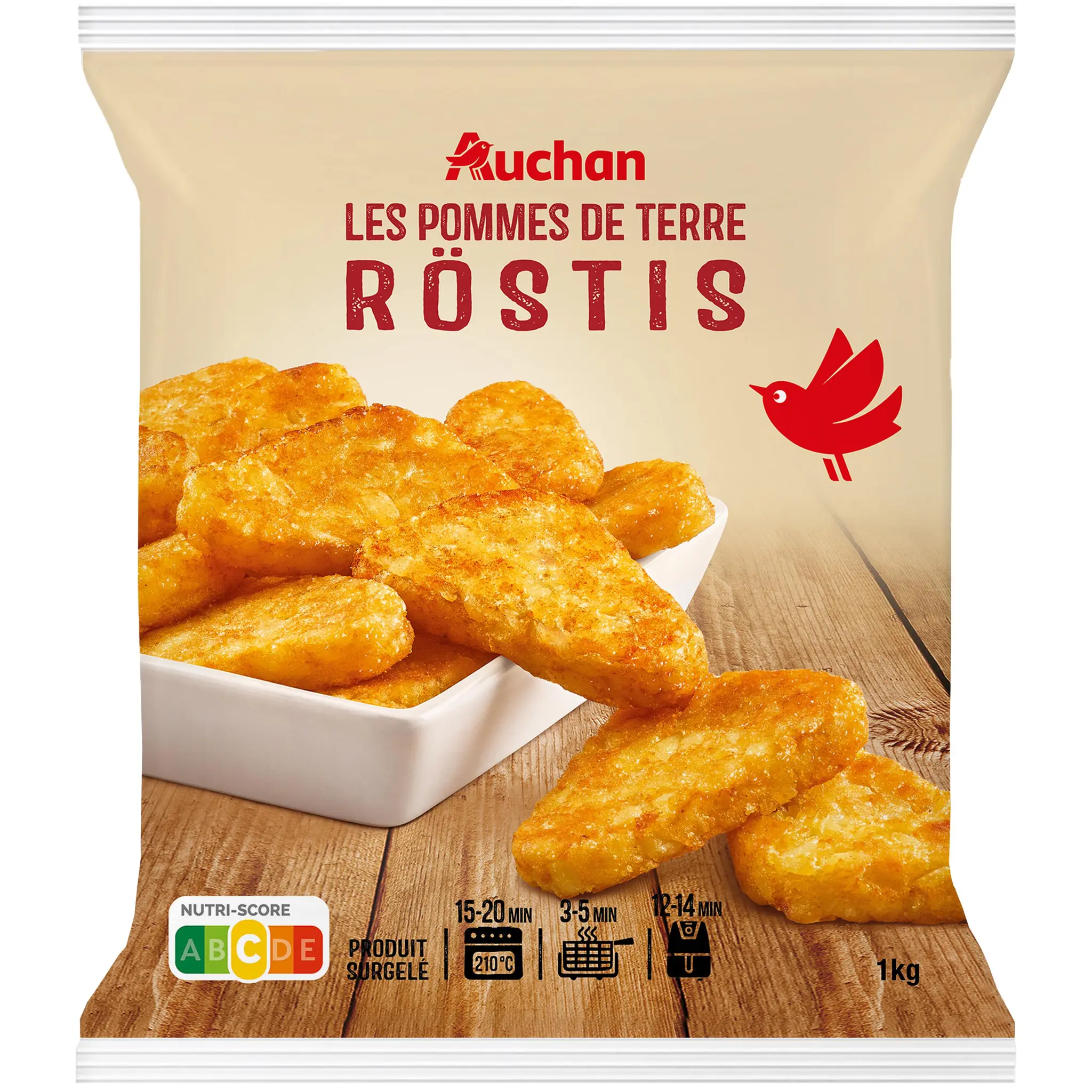 AUCHAN Röstis de pommes de terre