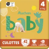 AUCHAN BABY Culotte pour bébé taille 4 (8-15kg)