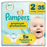 PAMPERS Premium Protection couches taille 2 (4-8kg)