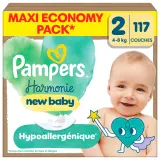 PAMPERS Harmonie nouveau-né couches taille 2 (4-8kg)