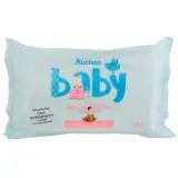 AUCHAN BABY Lingettes sensitive à l'huile d'amande douce