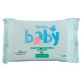 AUCHAN BABY Lingettes fraicheur à l'aloé vera