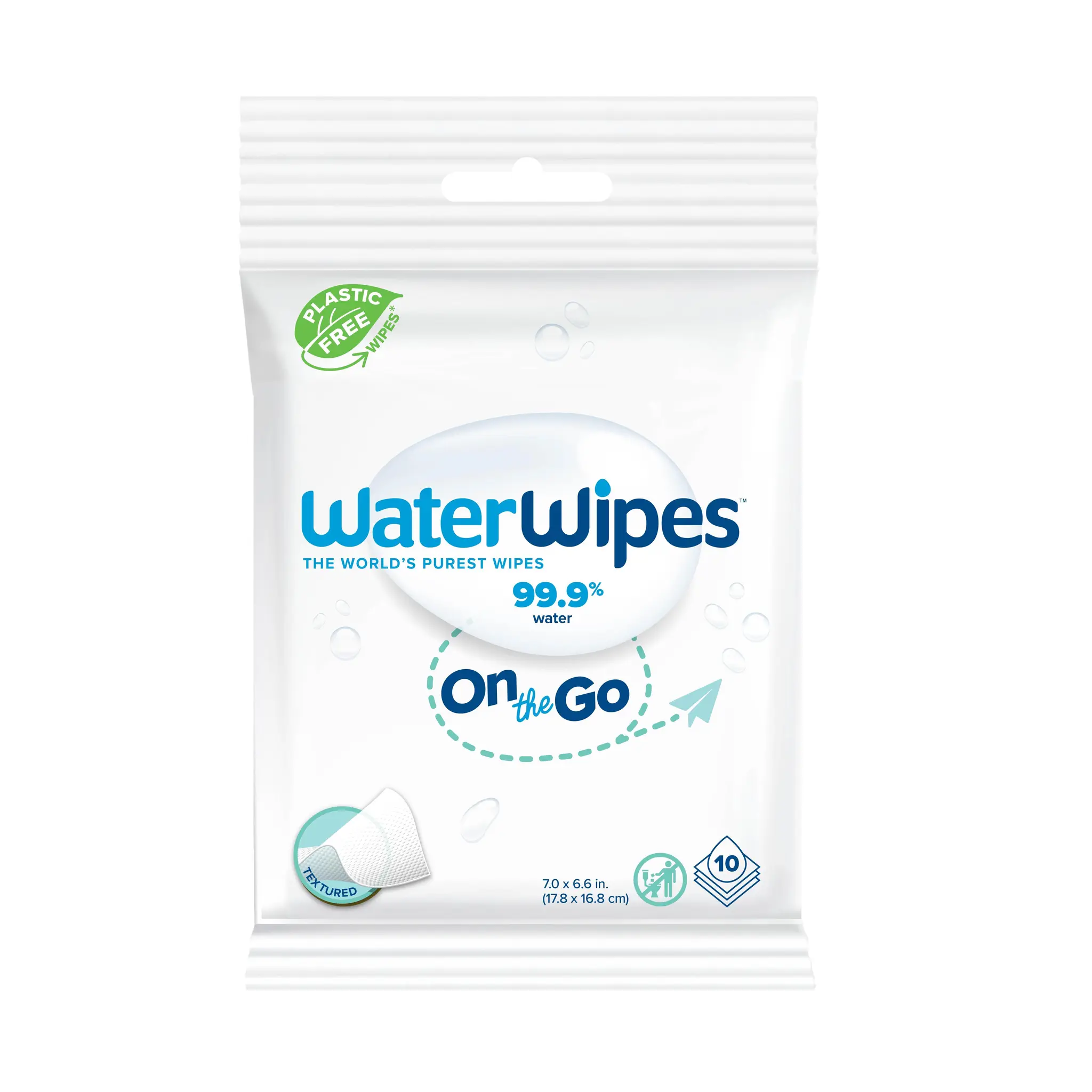 WATER WIPES Lingettes nomades pour bébés 3en1