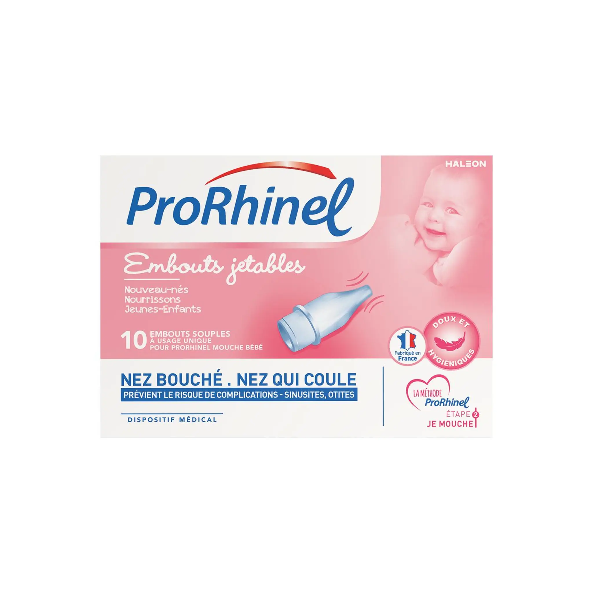 PRORHINEL Embouts jetables nourrissons et jeunes enfants