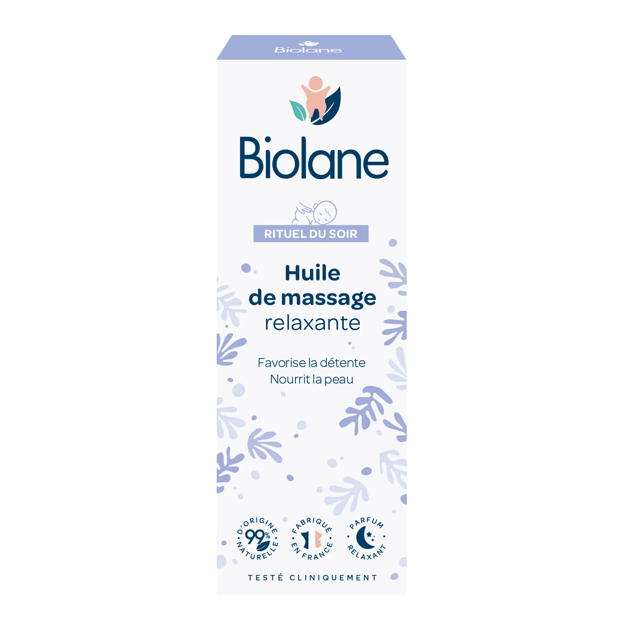 BIOLANE Huile de massage relaxante pour bébé