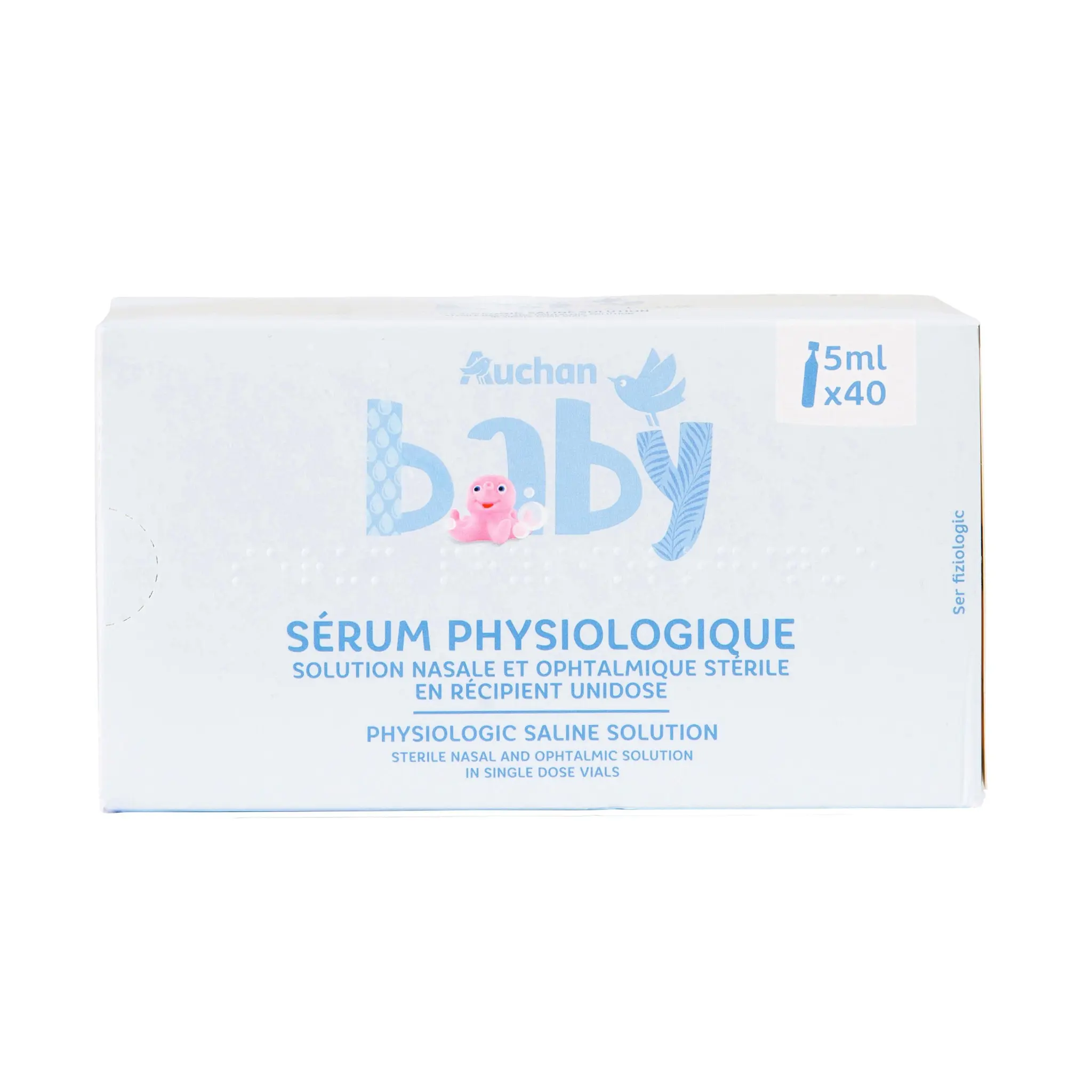 AUCHAN BABY Sérum physiologique