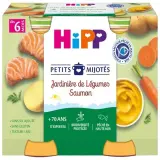 HIPP Petits mijotés petit pot jardinière de légumes saumon dès 6 mois