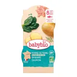 BABYBIO Bol pomme de terre épinard saumon bio dès 8 mois