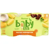 AUCHAN BABY BIO Bol hachis parmentier dès 8 mois