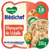 BLEDINA Blédichef Assiette blanquette de volaille dès 18 mois