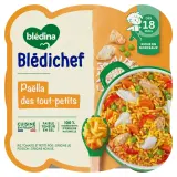 BLEDINA Blédichef Assiette paëlla des tout-petits dès 18 mois