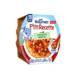 NATURNES Ptite recette assiette couscous vegetal dès 18 mois