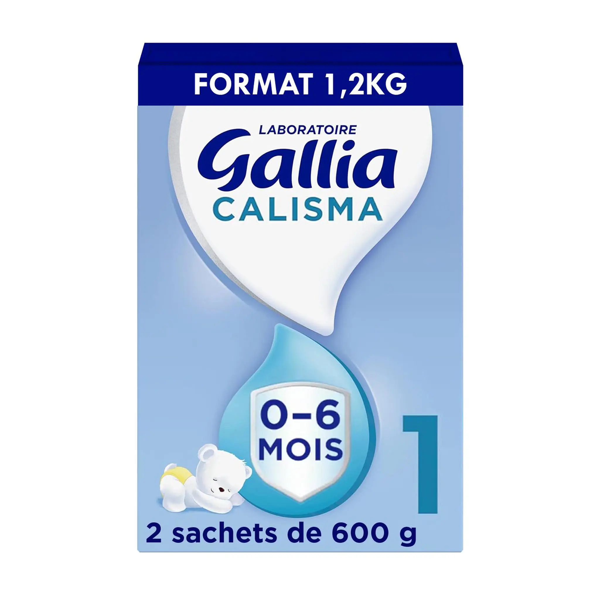 GALLIA Calisma 1 lait 1er âge en poudre dès la naissance à 6 mois