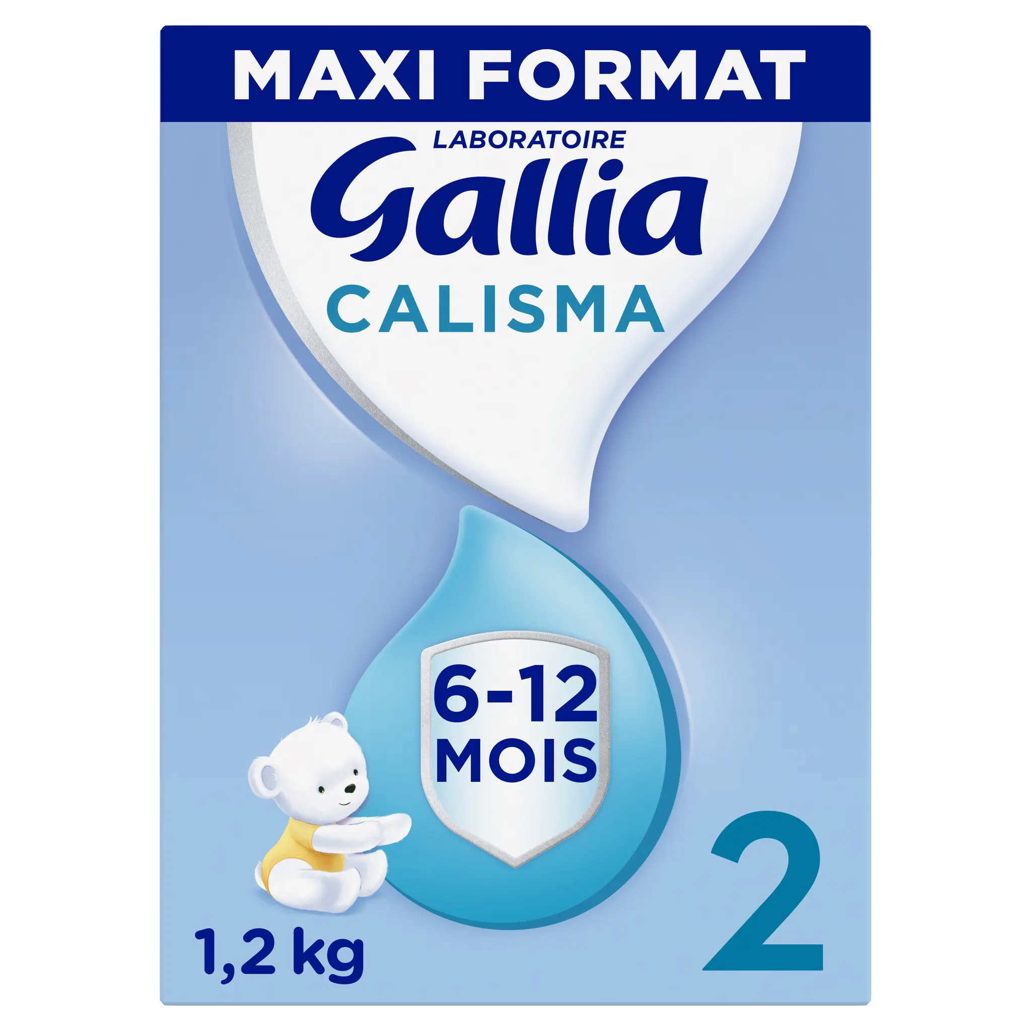 GALLIA Calisma 2 lait 2ème âge en poudre dès 6 à 12 mois