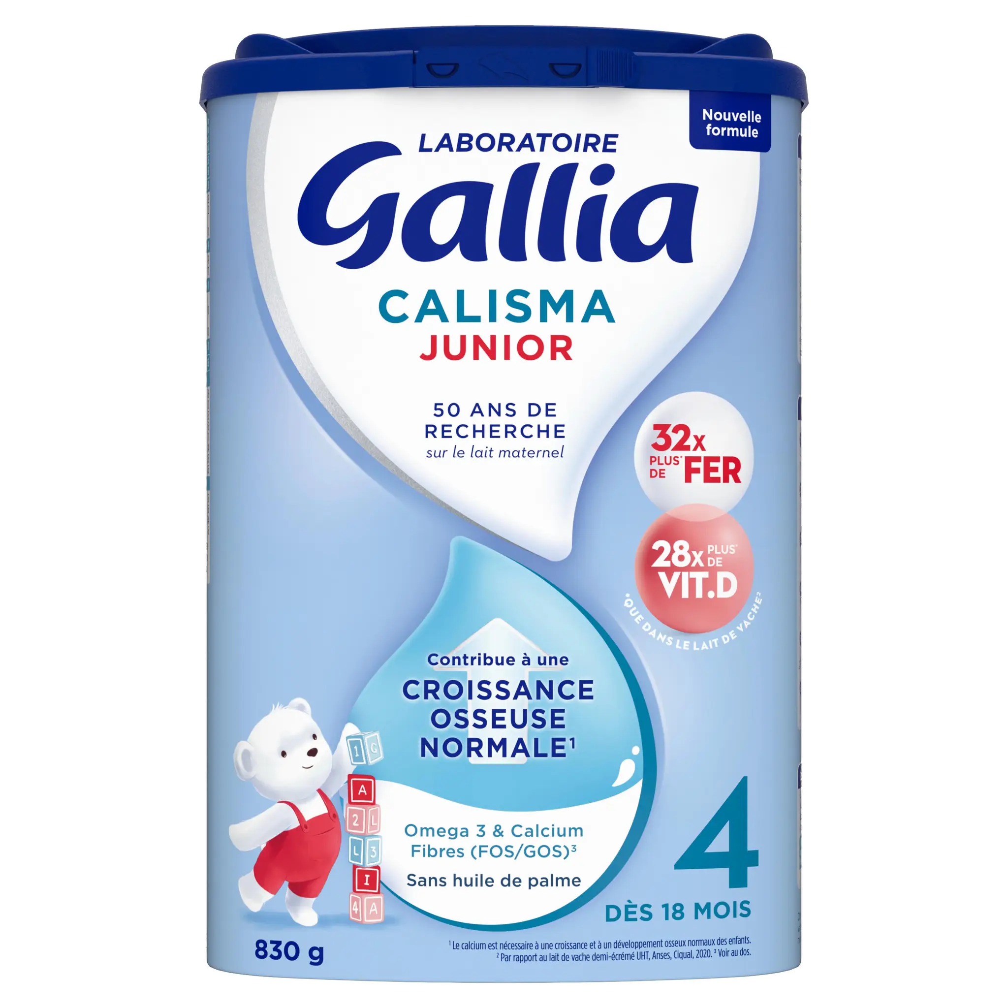 GALLIA Calisma junior 4 lait en poudre dès 18 mois