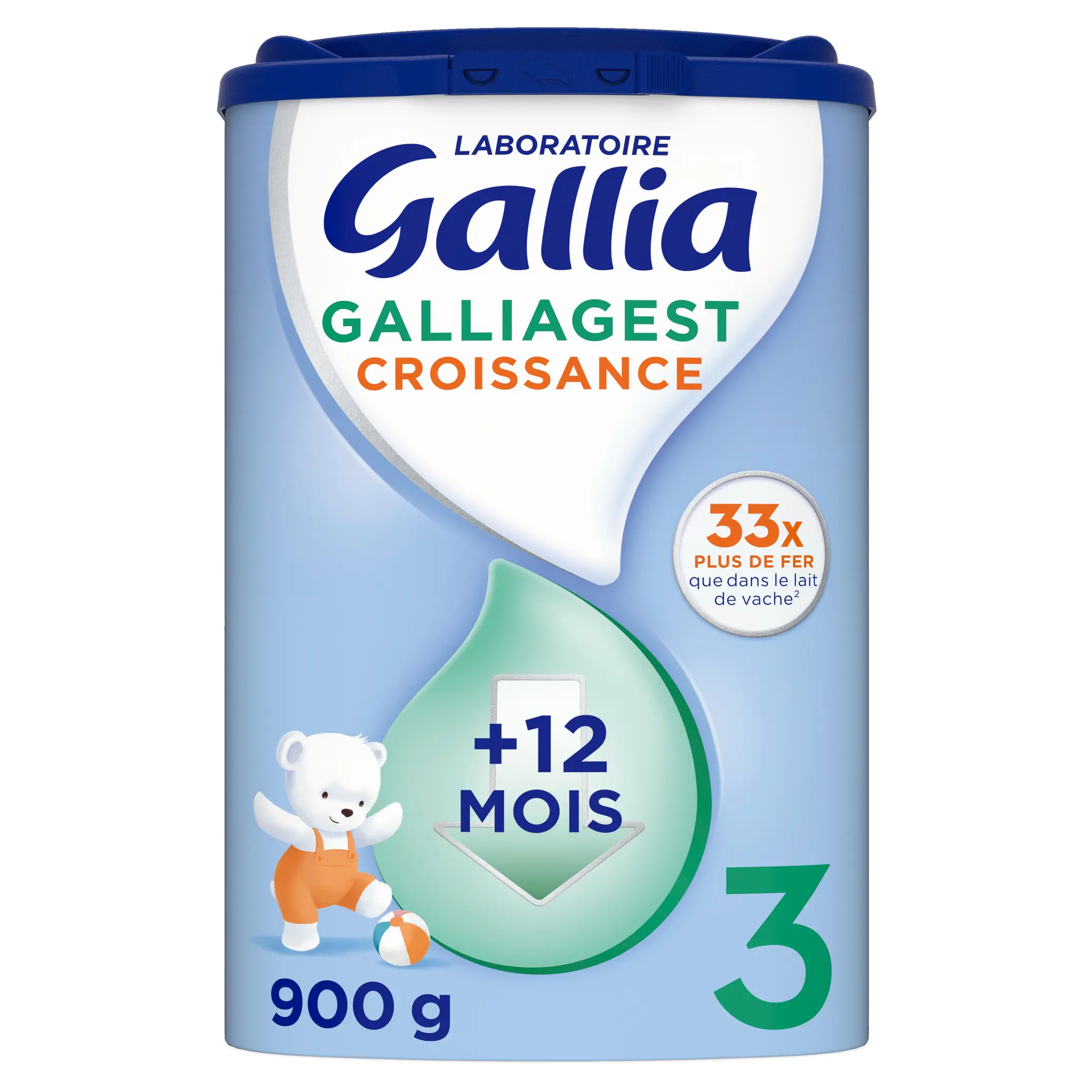 GALLIA Galliagest 3 lait de croissance en poudre dès 12 mois