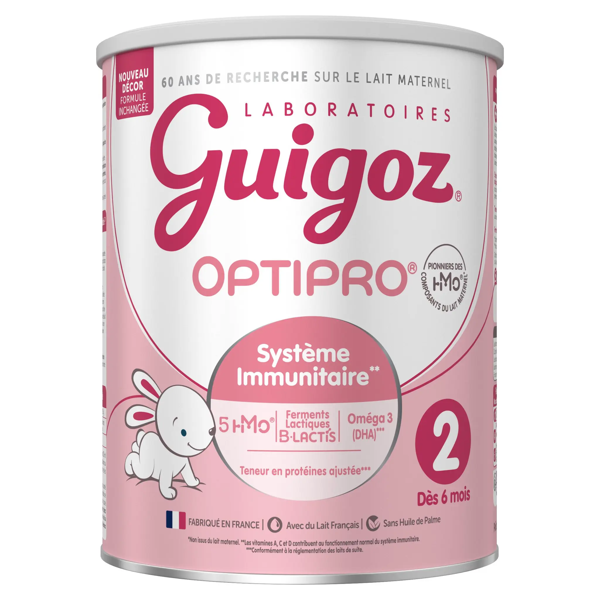 GUIGOZ Optipro 2 lait 2ème âge en poudre dès 6 mois