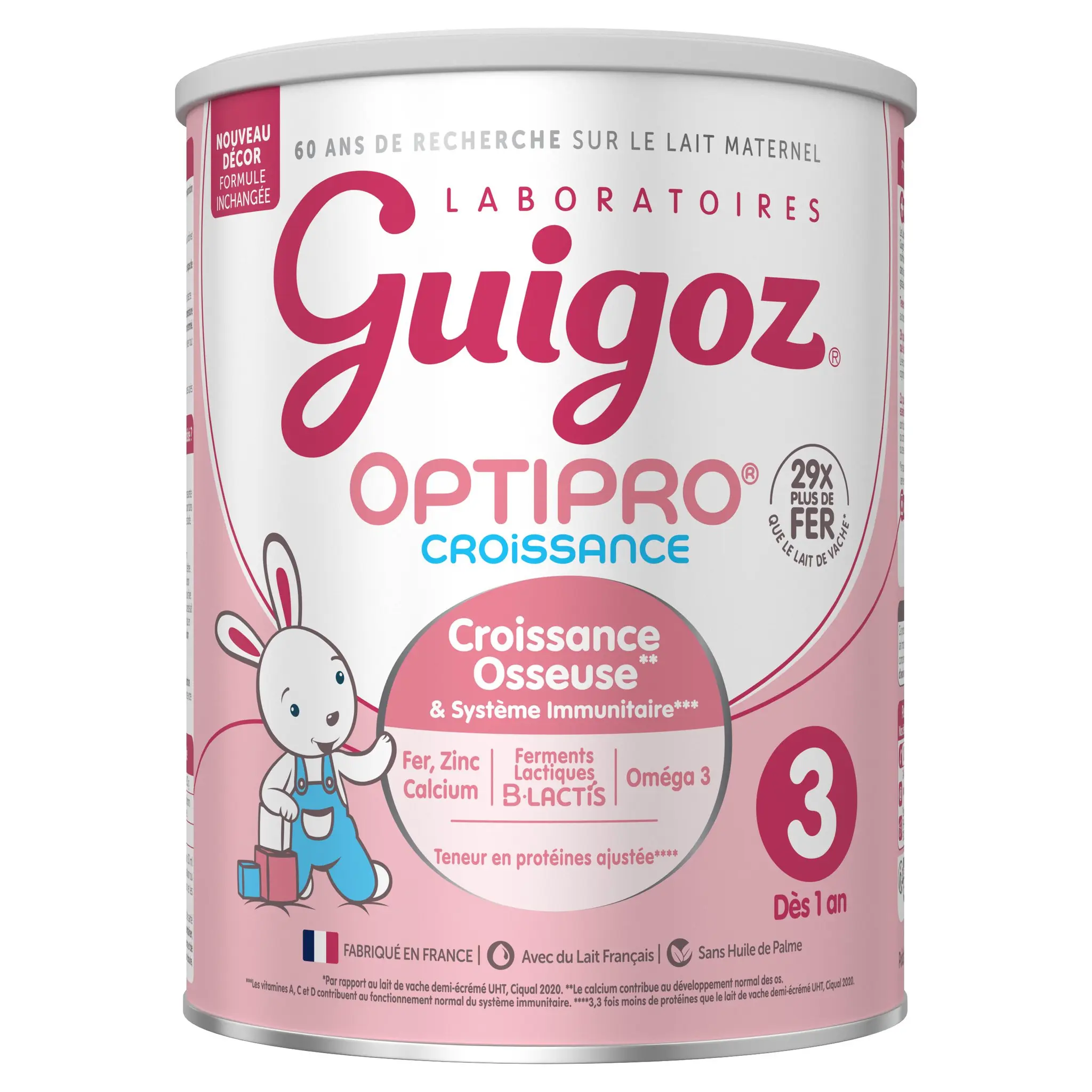 GUIGOZ Optipro 3 lait de croissance en poudre dès 12 mois