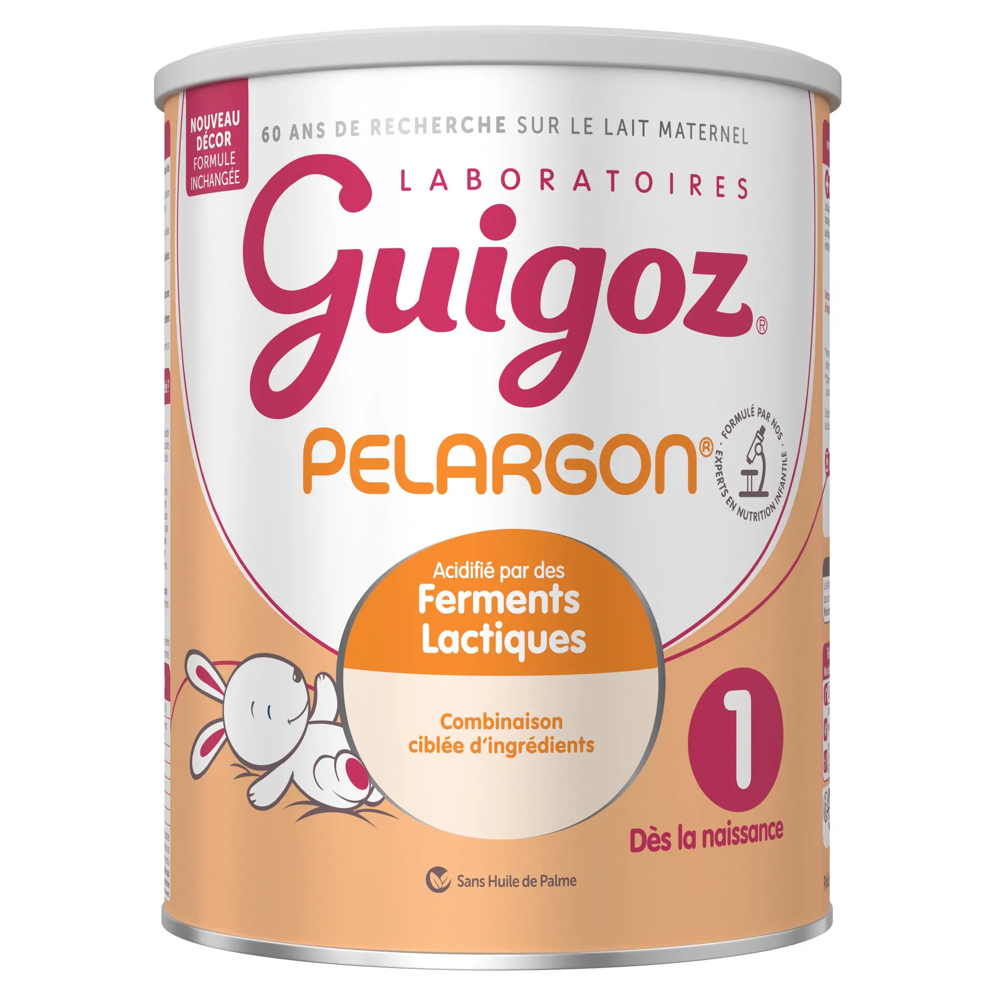 GUIGOZ Pelargon 1 lait 1er âge en poudre dès la naissance