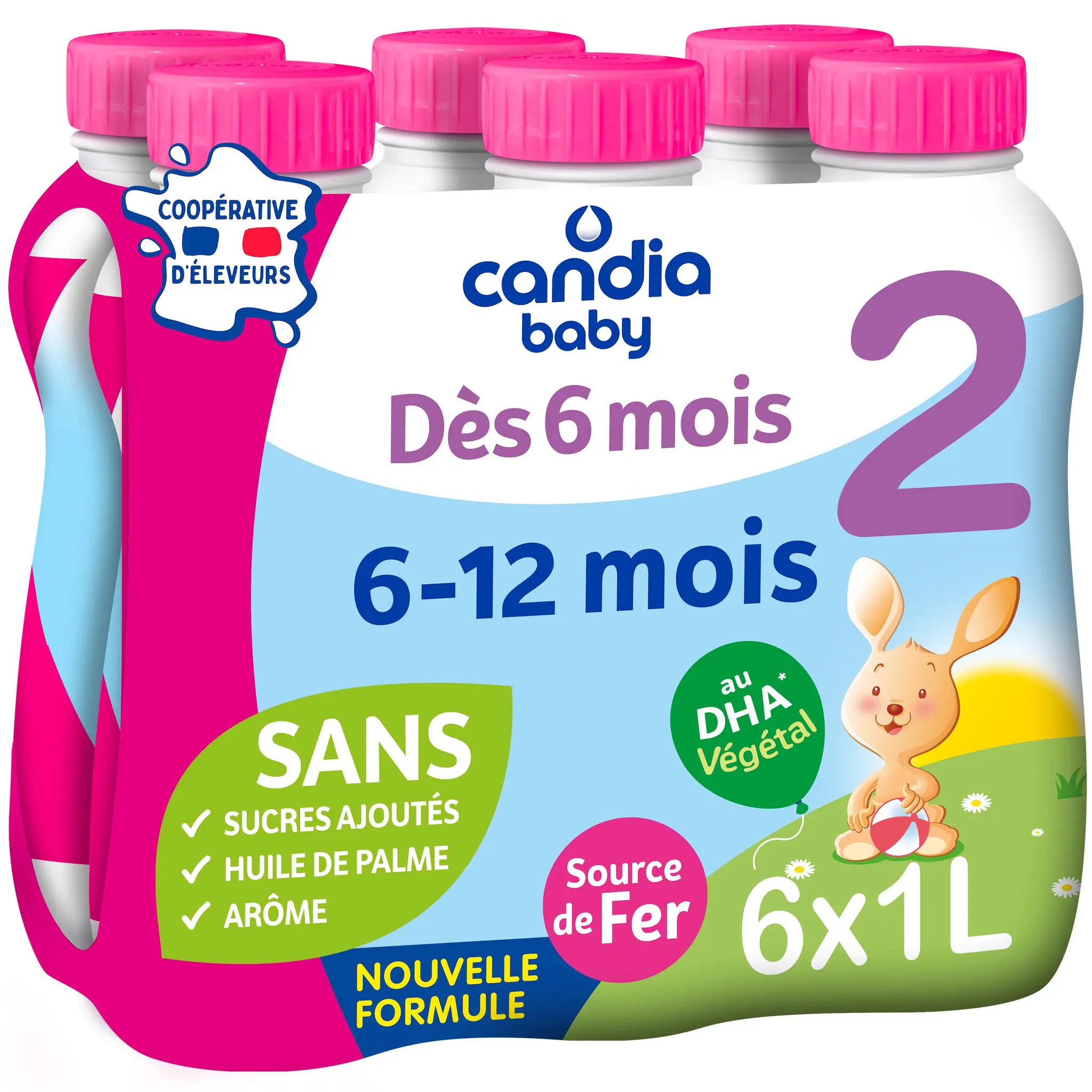 CANDIA BABY Lait 2ème âge liquide dès 6 mois