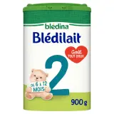 BLEDILAIT 2 lait 2ème âge en poudre de 6 à 12 mois