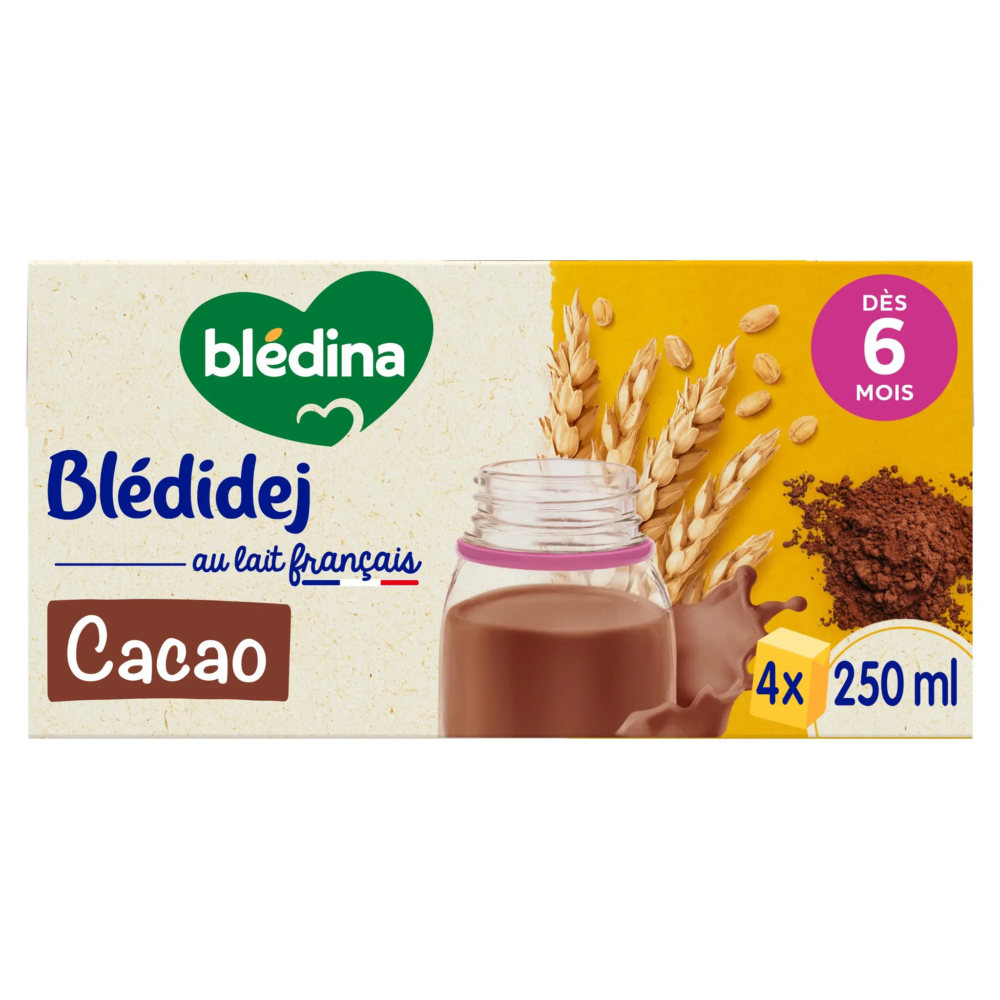 BLEDIDEJ Céréales lactées au cacao dès 6 mois